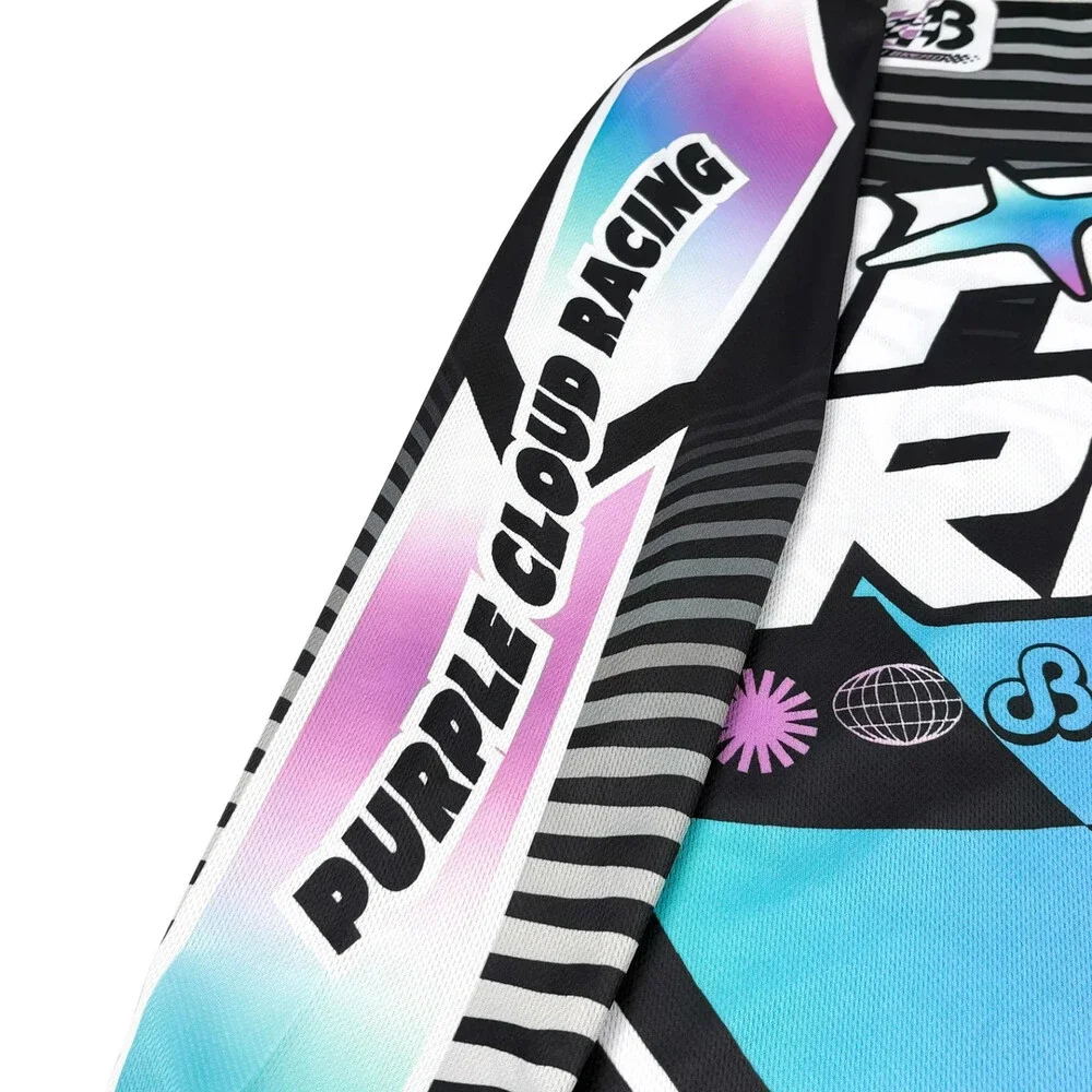 Rhett Whatley Purple Cloud Racing Moto Jersey V2 Small (S) EDMRave PRESALE 06/12